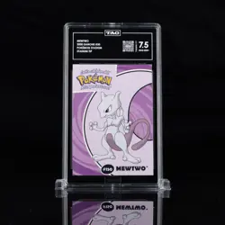 TAG 7.5 - Mewtwo - 2000 - DANONE POKEMON STADIUM TIP #30 - (Pop: 1, Rank: 1st) - Image 1