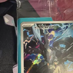 Pokemon sealed N's Zekrom 031 Mega Evolution Promo Holo(sealed) - Image 5