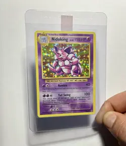 Nidoking 45/108 (MP) Holo Rare XY Series: Evolutions 2016 Pokemon Card TCG - Image 4