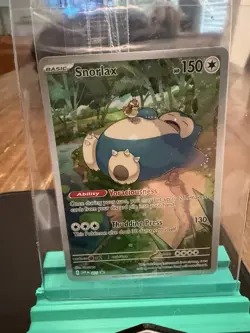 Pokemon 151 TCG Snorlax 051 SV: Scarlet & Violet ETB Black Star Promo Sealed NM - Image 1