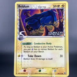 Beldum 59/113 Pokemon TCG - EX Delta Species Reverse Holo (NM) - Image 1