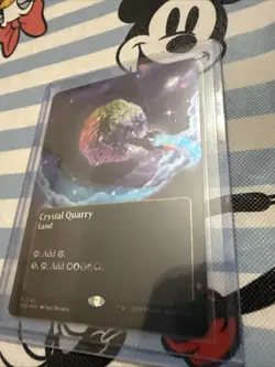 Crystal Quarry (0145) (Borderless) (Galaxy Foil) Edge of Eternities - Image 1