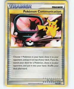 Pokemon Communication Uncommon #98/123 HeartGold SoulSilver NM - Image 1