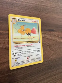 Pokemon TCG Dodrio Jungle 34/64 Regular Unlimited Uncommon LP - Image 3