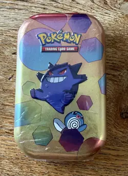 Pokemon TCG - Scarlet & Violet 151 Mini Tin Gengar & Poliwag - IN HAND SEALED - Image 1