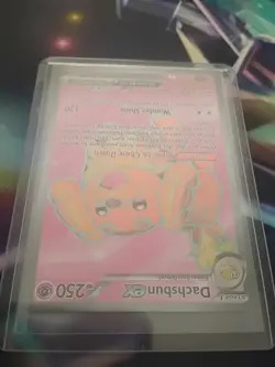 Dachsbun ex 160/142 Full Art Double Rare Pokemon Stellar Crown - Image 5