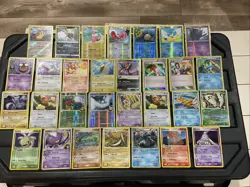 (30) Pokemon Cards Lot WOTC Vtg Holo STAMPED REVERSE Cradily Flygon Latias Gastl - Image 1