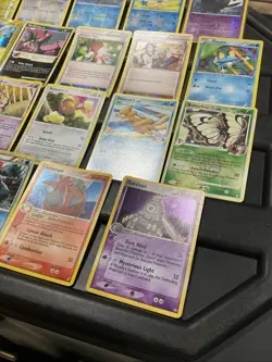 (30) Pokemon Cards Lot WOTC Vtg Holo STAMPED REVERSE Cradily Flygon Latias Gastl - Image 5