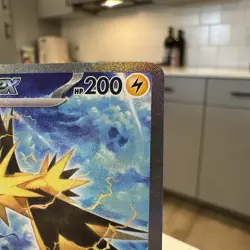 Zapdos EX 202/165 Scarlet & Violet 151 Special Illustration Rare Pokemon TCG NM - Image 5
