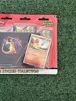 POKEMON TCG Ascended Heroes Tech Sticker Charmander 3-Pack Blister - Image 2