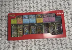 Costco Pokemon Prismatic Evolutions 8 Mini-Tins with Promo Cards Sealed - Image 1