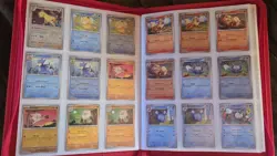 Pokemon SV 151 Complete English Master Set NM In Vaultx Anniversary Binder - Image 1