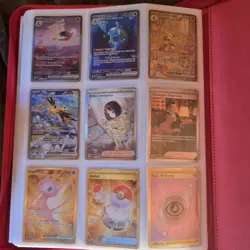 Pokemon SV 151 Complete English Master Set NM In Vaultx Anniversary Binder - Image 4