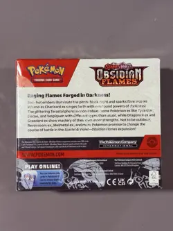Pokemon Obsidian Flames Booster Box 2023 Sealed TCG - Image 3