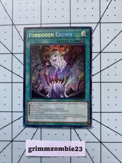 Forbidden Crown Secret Rare Burst Protocol BPRO-EN067 Yugioh! - Image 1