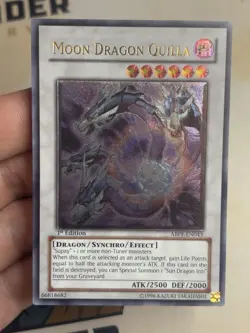 Moon Dragon Quilla ABPF-EN043 Ultimate Rare 1st Edition YuGiOh! NM EURO - Image 2