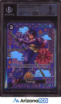 One Piece 2024 Tashigi ST06-006 Alt Art SP Two Legends BGS 9 - Image 1