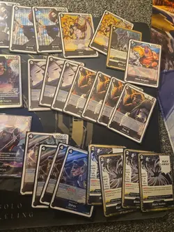 One Piece TCG Blackbeard Marshall D. Teach Mono Black OP Custom Deck With AA's! - Image 4