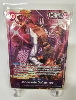 Donquixote Doflamingo - OP14-069 SR Alt The Azure Sea's Seven One Piece CGC TCG - Image 1