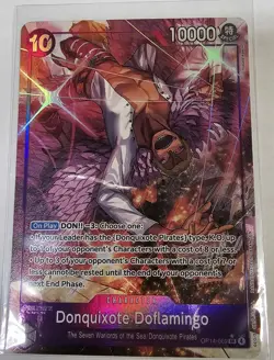 Donquixote Doflamingo - OP14-069 SR Alt The Azure Sea's Seven One Piece CGC TCG - Image 3