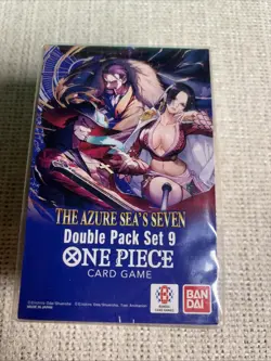 One Piece TCG - Double Pack Set 9 ‘The Azure Sea’s Seven’ OP-14 EB-04 - Sealed - Image 1