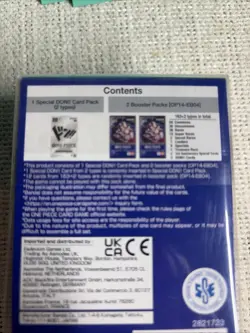 One Piece TCG - Double Pack Set 9 ‘The Azure Sea’s Seven’ OP-14 EB-04 - Sealed - Image 5