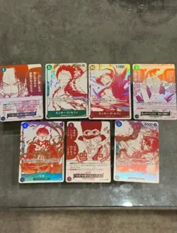 ONE PIECE Card Game 3rd Anniversary Campaign Promo Card Complete Set 7 card FS - Image 2