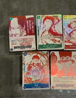 ONE PIECE Card Game 3rd Anniversary Campaign Promo Card Complete Set 7 card FS - Image 3