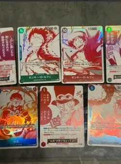ONE PIECE Card Game 3rd Anniversary Campaign Promo Card Complete Set 7 card FS - Image 4