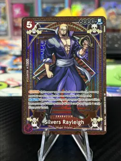 Silvers Rayleigh (SP) OP09-005 - English A Fist of Divine Speed - One Piece - NM - Image 1