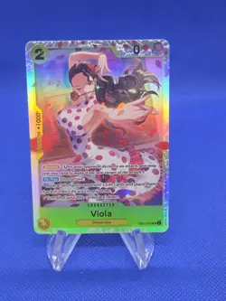One Piece Extra Booster Memorial Collection Viola EB01-052 Super Rare SR NM - Image 1