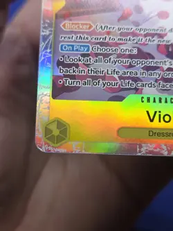 One Piece Extra Booster Memorial Collection Viola EB01-052 Super Rare SR NM - Image 3