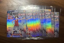 One Piece College Basketball US Voyage Monkey D. Luffy Holo Card - Image 2