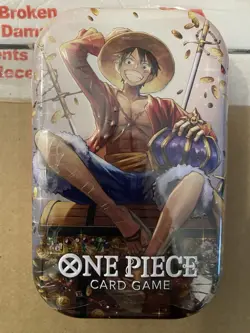 ONE PIECE Tin Pack Set Vol. 2 OP-13 Monkey.D.Luffy NEW/Factory Sealed - Image 2