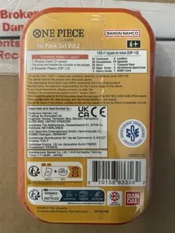 ONE PIECE Tin Pack Set Vol. 2 OP-13 Monkey.D.Luffy NEW/Factory Sealed - Image 3