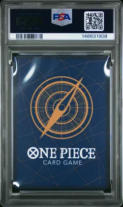 2025 ONE PIECE JPN OP11-A FIST OF DIVINE SPEED #005 LUFFY-TAROU PSA 10 - Image 2