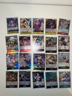 One Piece R + SR Foil Bundle | 41 Cards English - Image 1