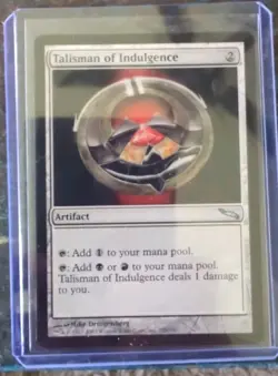 Talisman of Indulgence - Mirrodin #255/306 MTG Magic The Gathering - Image 1
