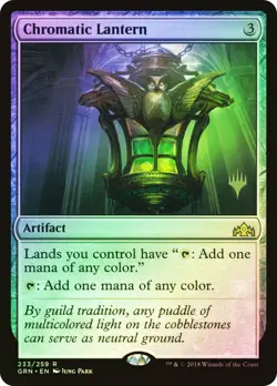 MTG Chromatic Lantern - Foil - Promo Pack, Promo Pack, Lightly Played, English - Image 1