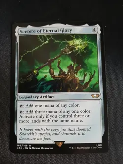 1x MTG Sceptre of Eternal Glory - Universes Beyond: Warhammer 40,000 (40K) NM - Image 1