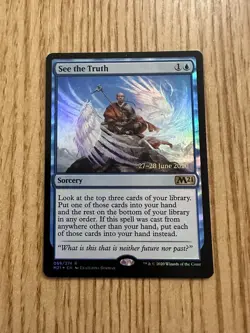 See the Truth FOIL PROMO - NM - MTG Core Set 2021 - Magic the Gathering - Image 1