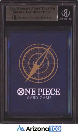 One Piece 2023 Capone Gang Bege OP04-100 Rare Kingdoms of Intrigue BGS 9.5 - Image 2