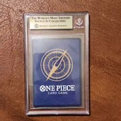 Bandai One Piece CCG Premium Booster Portgas.D.Ace Manga Art SR OP02-013 BGS 10… - Image 2