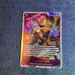 Trafalgar Law OP12-073 SR ONE PIECE Tcg Card Game NM Purple - Image 1