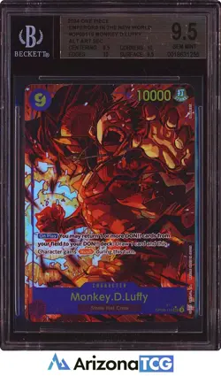 One Piece 2024 Monkey D Luffy OP09-119 Alt Art Emperors In The New World BGS 9.5 - Image 1