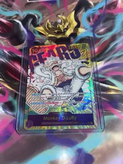 Monkey.D.Luffy 119 Alternative Art Manga OP05-119 Awakening of the New Era 2023 - Image 1