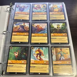Disney Lorcana - Azurite Sea - Partial Non-Foil Set - 174/204 Near Mint - Image 1