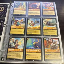 Disney Lorcana - Azurite Sea - Partial Non-Foil Set - 174/204 Near Mint - Image 2