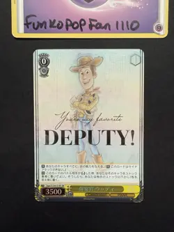 Weiss Schwarz Disney 100 Woody You’re My Favorite Deputy! Dpx/S104-019S SR - Image 1
