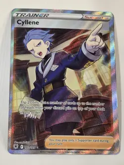 Cyllene Full Art 183/189 Swsh10: Astral Radiance Holo Trainer Card - Image 1